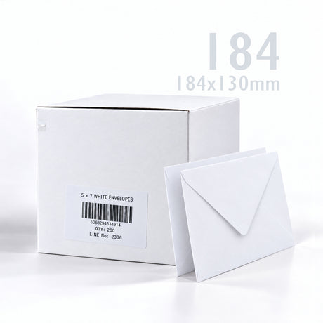 Bele Kuverte 100 g/m² paket 200 kosov