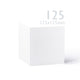Linen Cards & Envelopes Packs White 130 x 260 x 30 mm