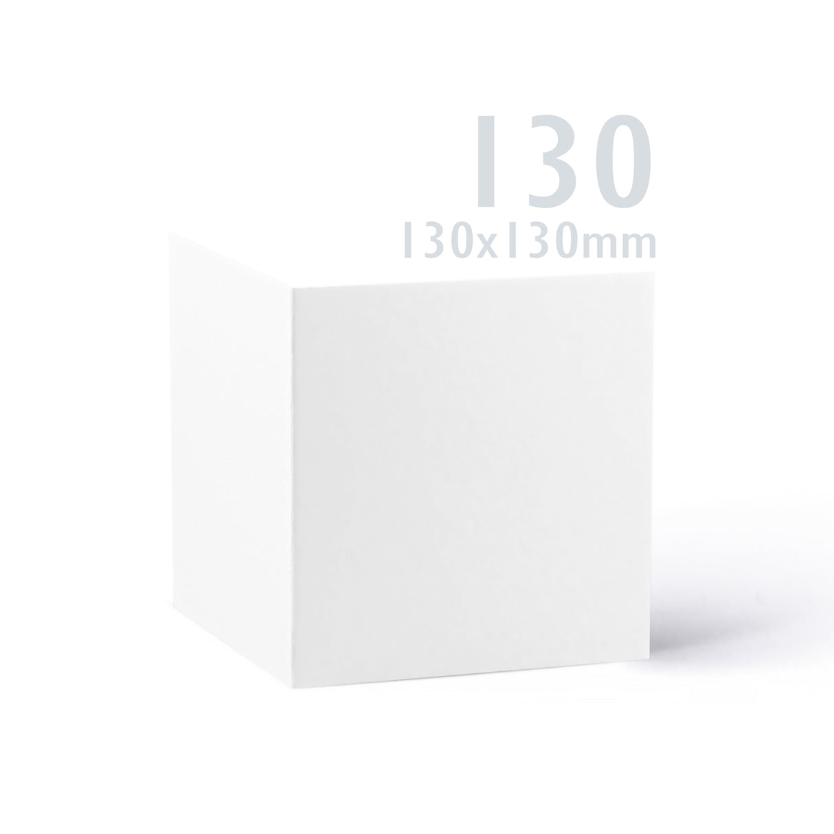 Gladke bele kartice 250 g/m² in kuverte 100 g/m² – paket