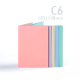 Mešanica pastelnih kartic 225 g/m² in kuverte 100 g/m²