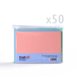 Mešanica pastelnih kartic 225 g/m² in kuverte 100 g/m²