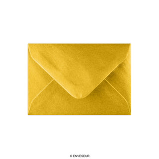 70x100mm kovinska zlata denarnica Gumirano Plain 100gsm tkane kuverte