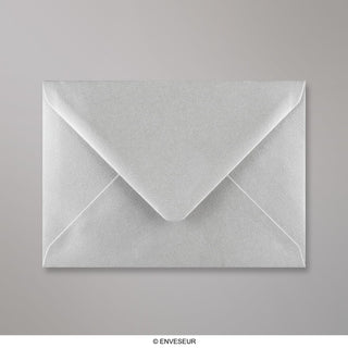 C6 Kovinske srebrne ovojnice 100gsm