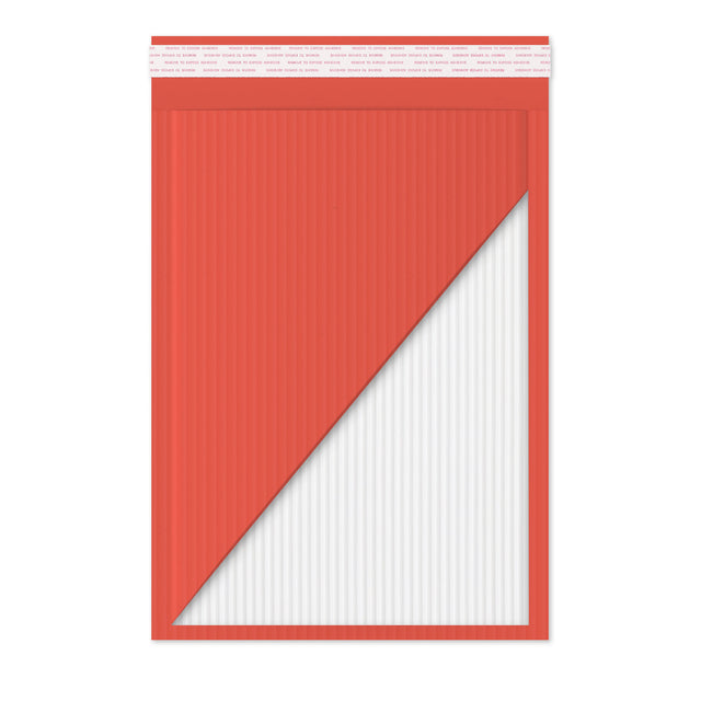 Corrugated Bag Mailers Red 340 x 240 mm