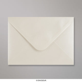 133x184mm Oyster Lustre denarnica Gumirano Plain 90gsm tkane kuverte