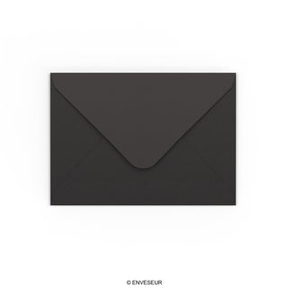 Črna 125 x 175mm kuverte 120gsm