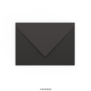Črna 133 x 184mm kuverte 120gsm