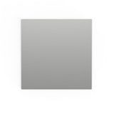 155x155mm Srebrni kvadrat 120gsm Gumed V ovojnice lopute