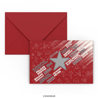 Christmas envelope HO HO HO