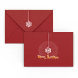 Kuverta Božič Snežinka motiv