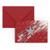 Christmas envelope Christmas Sparkles Dark Red 114 x 162 mm (C6)