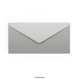 110x220mm Srebrna 120gsm Gumirano V Flap denarnice