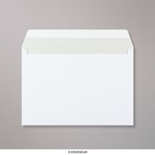 162x229mm C5 Bela denarnica Lupina in tesnilo 120gsm Sivo pranje Neprozorne ovojnice