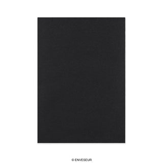 Črna Kuvert s Kartonskim Hrbtom 229x162 mm (C5) 550gr