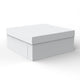 White Cardboard Boxes White 300 x 300 x 150 mm