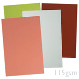 Sirio Color papir mešanica barv 115g/m² - 50 listov