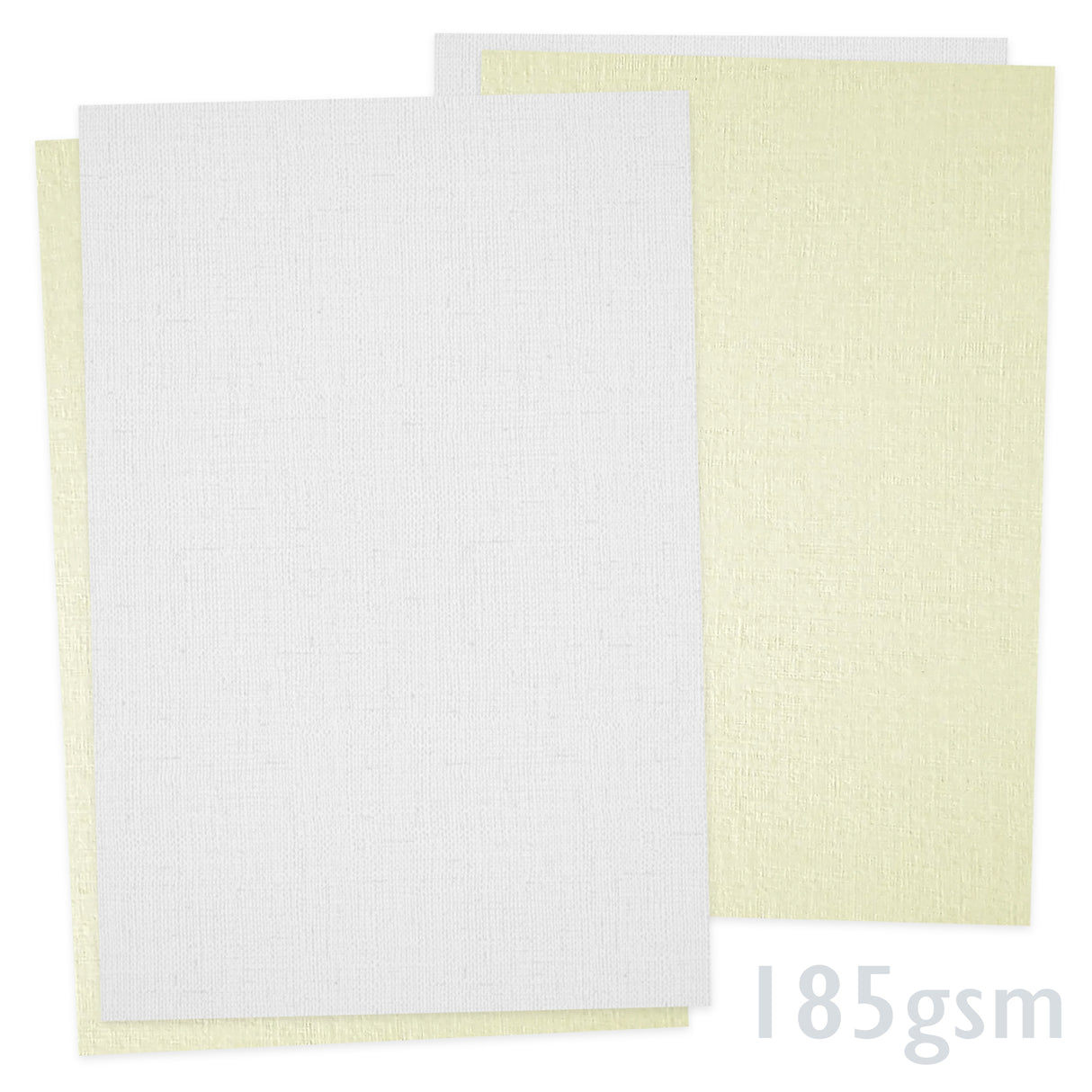 Papir s platneno teksturo 185g/m²