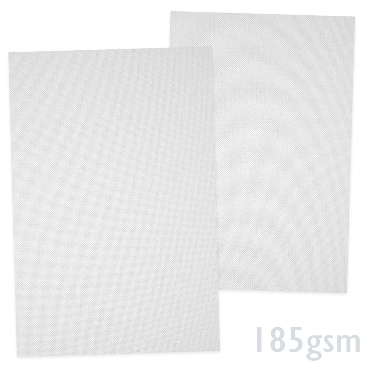 Bel rebrasti papir 185g/m²
