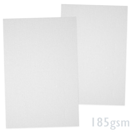 Bel rebrasti papir 185g/m²