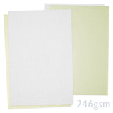 Papir s platneno teksturo 246g/m²