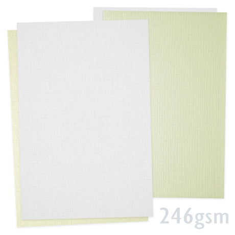 Papir s platneno teksturo 246g/m²