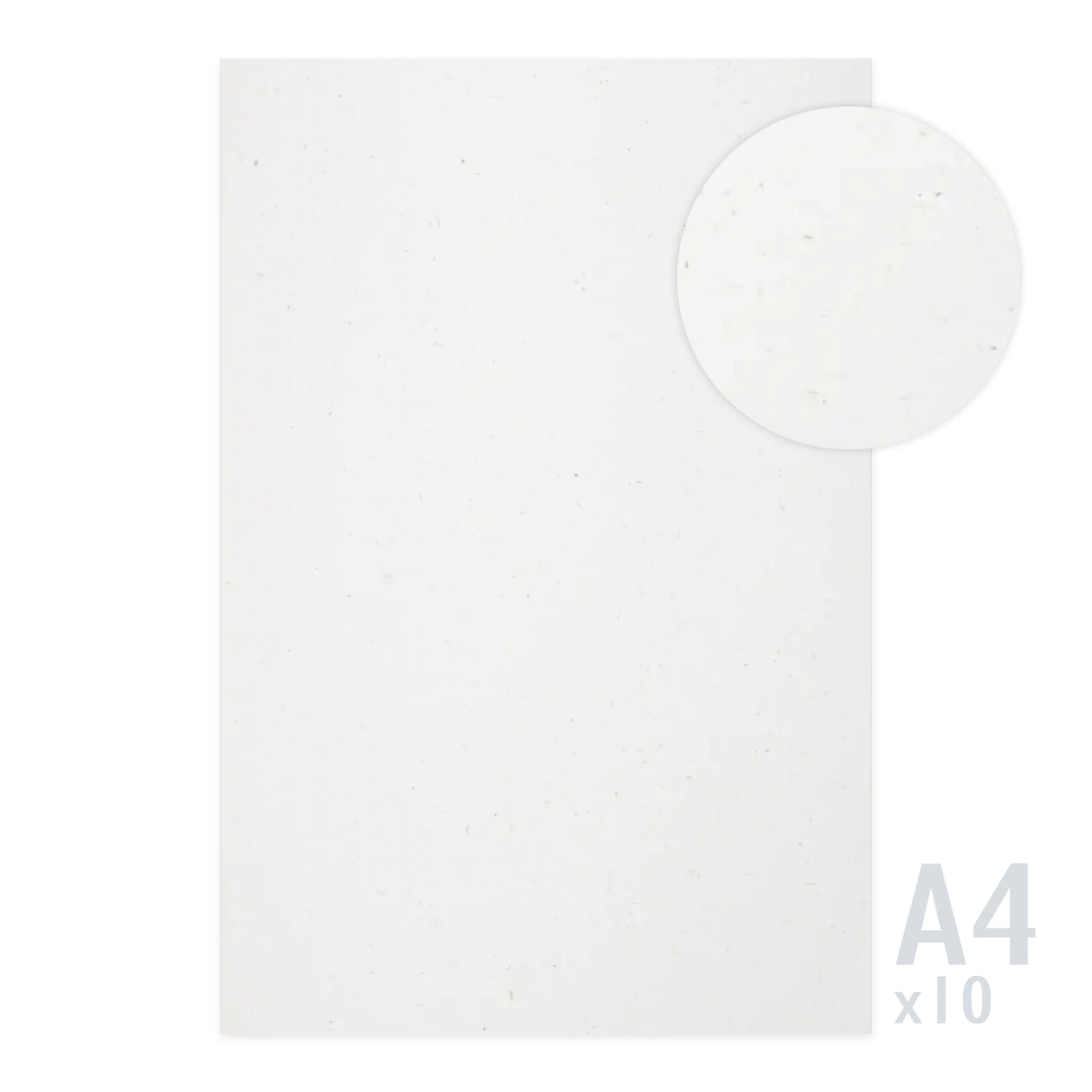Bel papir 130g/m² - 10 A4 listov