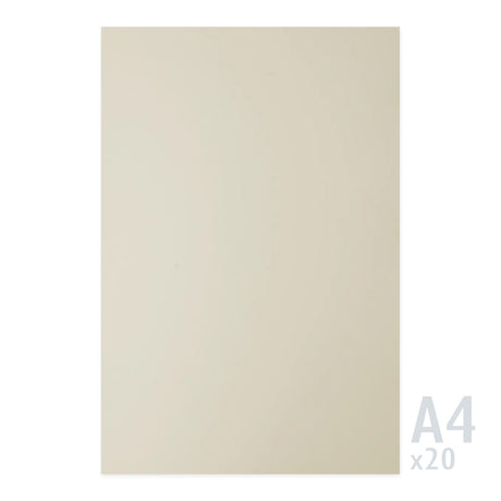 Sirio Color kremni papir 140g/m² - 20 A4 listov