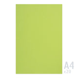 Sirio Color papir mešanica barv 170g/m² - 20 listov