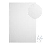 Papir s platneno teksturo 215g/m² - 10 A4 listov