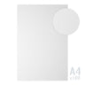 Bel papir z rebrasto teksturo 185g/m²