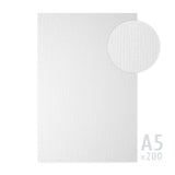 Bel papir z rebrasto teksturo 185g/m²