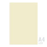 Lessebo papir 170g/m² - 20 listov