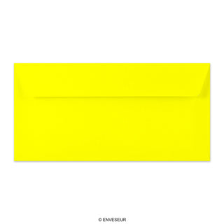 Neonska rumena kuverta 110x220 mm (DL)