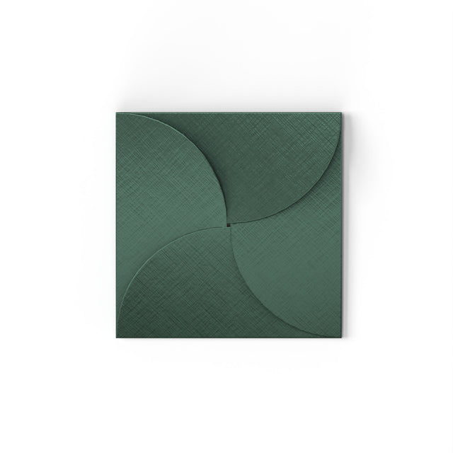 Pouchette Envelopes Forest Green 145 x 145 mm