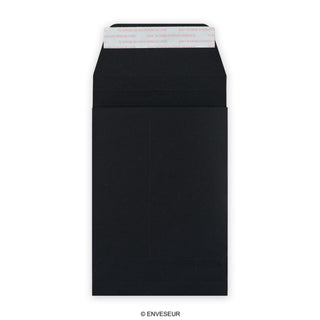 162x114x25 Black Post Marque lahek Gusset 180gsm Ovojnice za lupine in tesnila