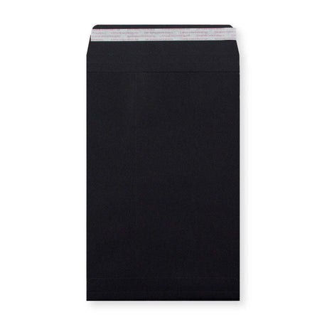 324x229x25 Black Post Marque lahek Gusset 180gsm Ovojnice za lupine in tesnila