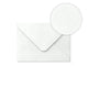 C7 White Hammer Gummed V-Flap Envelope (82 x 113mm)