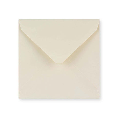 130x130mm Slonokoščena kvadratna gumirana 100gsm tkana ovojnica