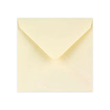 130x130mm Slonokoščena kvadratna gumirana 100gsm tkana ovojnica