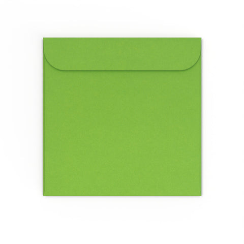 CD Window Envelopes Green 126 x 126 mm