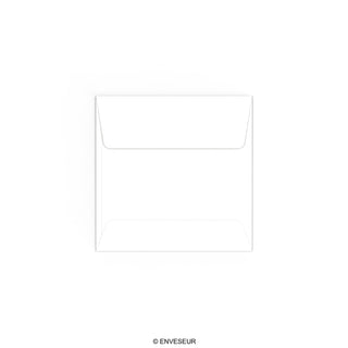 40x40mm Bela kvadratna gumirana navadna 100gsm tkana ovojnica