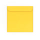 CD Window Envelopes Yellow 85 x 85 mm