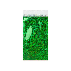 Holographic Finish Foil Bags Holographic Green 229 x 114 mm (DL)