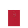 Coloured envelopes with string and washer closure Red 162 x 114 mm (C6)