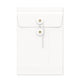 String & Washer Gusset Envelopes White 229 x 162 mm (C5)