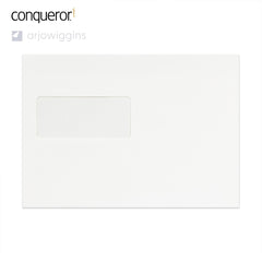 C5 Brilliant White Peel & Seal Conqueror Envelope (162 x 229mm)