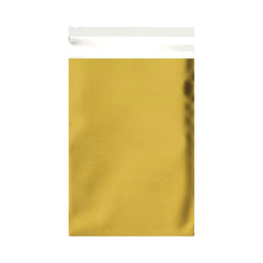 Matt Finish Foil Bags Metallic Gold 162 x 114 mm (C6)