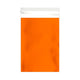 Matt Finish Foil Bags Orange 162 x 114 mm (C6)