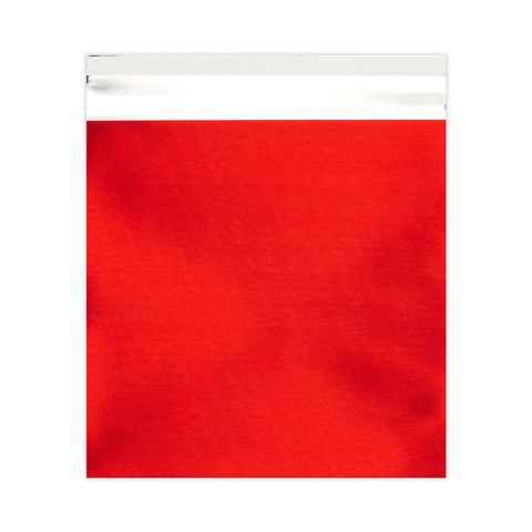 Matt Finish Foil Bags Red 165 x 165 mm